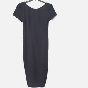 Scaasi Classic Midi and Elegant Dress | black | 4